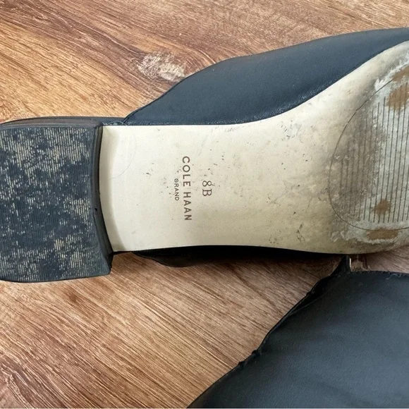 COLE HAAN Leather Mules Round toe shoes - Picture 4 of 9